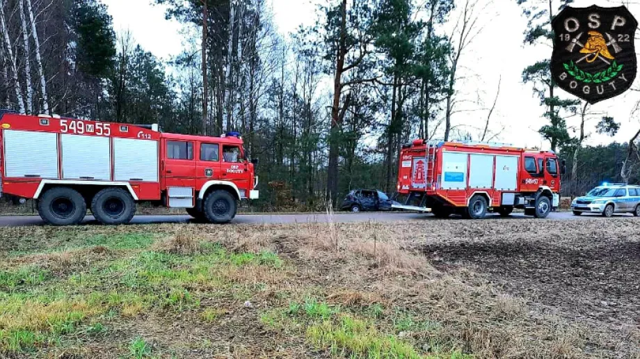 Fot. Ochotnicza Straż Pożarna w Bogutach-Piankach / Facebook