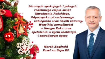 Ostrów Mazowiecka - Zdrowych spokojnych i pełnych rodzinnego ciepła świąt Narodz