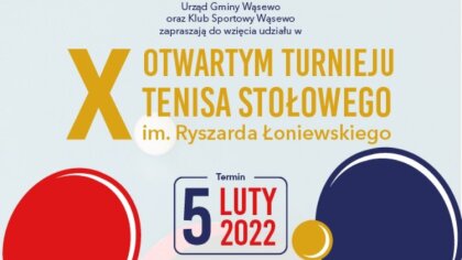 Ostrów Mazowiecka - Wkrótce odbędzie się jubileuszowy X Otwarty Turniej Tenisa S