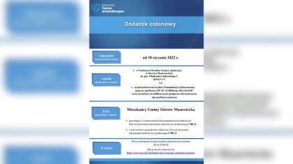 Ostrów Mazowiecka - W Gminnym Ośrodku Pomocy Społecznej w Ostrowi Mazowieckiej m