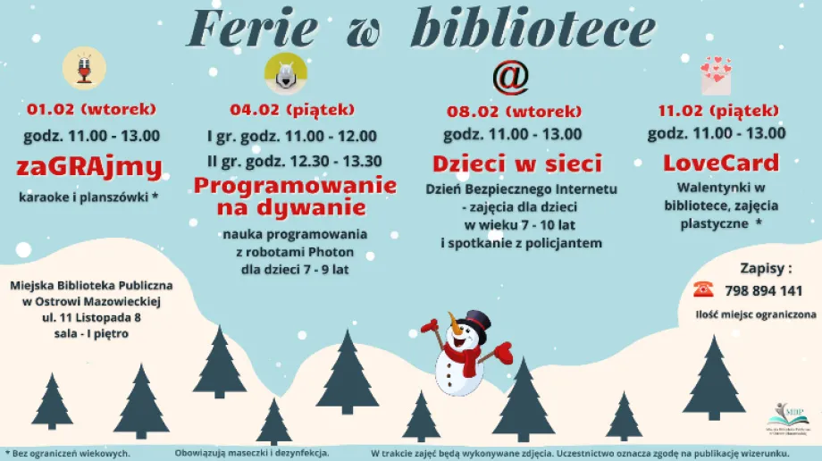 Fot. Miejska Biblioteka Publiczna w Ostrowi Mazowieckiej / Facebook