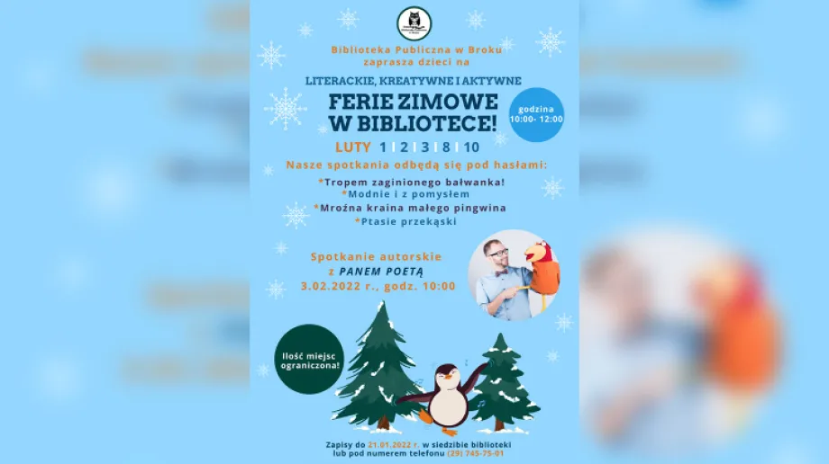 Fot. Biblioteka Publiczna w Broku / Facebook