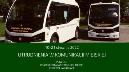 Ostrów Mazowiecka - Urząd Miasta w Ostrowi Mazowieckiej poinformował o utrudnien