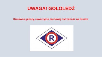 Ostrów Mazowiecka - Poranek rozpoczął się trudnymi warunkami atmosferycznymi dla