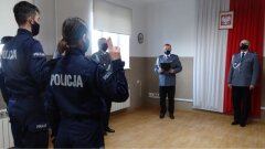 Ostrów Mazowiecka - W Komendzie Powiatowej Policji w Ostrowi Mazowieck