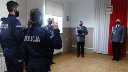 Ostrów Mazowiecka - W Komendzie Powiatowej Policji w Ostrowi Mazowieckiej odbyło