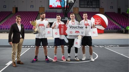 Ostrów Mazowiecka - Koszykarze z Ostrowi Mazowieckiej wygrali I turniej COS 3x3,