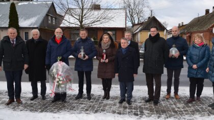 Ostrów Mazowiecka - Władze Powiatu Ostrowskiego oraz Miasta Ostrów Mazowiecka i 