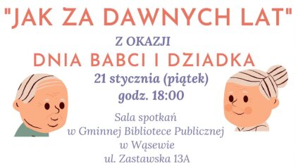 Ostrów Mazowiecka - W Gminnej Bibliotece Publicznej w Wąsewie odbędzie się spotk