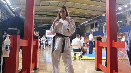 Ostrów Mazowiecka - Zawodniczka Brokowskiego Klubu Karate Kyokushin zakończyła r