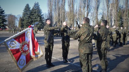 Ostrów Mazowiecka - W koszarach 5 Mazowieckiej Brygady Obrony Terytorialnej odby