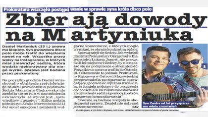 Ostrów Mazowiecka - We wtorkowym wydaniu 