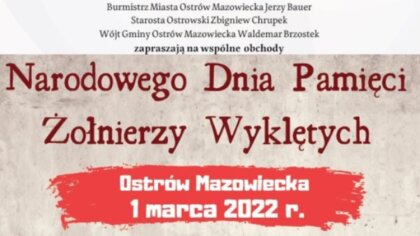 Ostrów Mazowiecka - Starosta Ostrowski Zbigniew Chrupek, Burmistrz Miasta Jerzy 