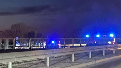 Ostrów Mazowiecka - W piątek 11 marca około godziny 18.00 na jednym z wiaduktów 