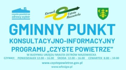 Ostrów Mazowiecka - W Ostrowi Mazowieckiej powstał Gminny Punkt Konsultacyjno-In