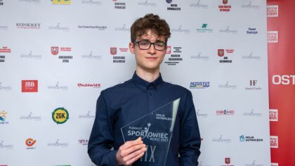 Ostrów Mazowiecka - Julian Rogalski to prawdziwe kolarskie odkrycie sportowe w 2