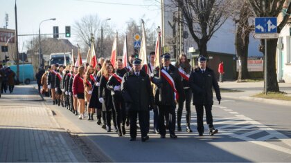 Ostrów Mazowiecka - Starosta ostrowski Zbigniew Chrupek, burmistrz miasta Jerzy 