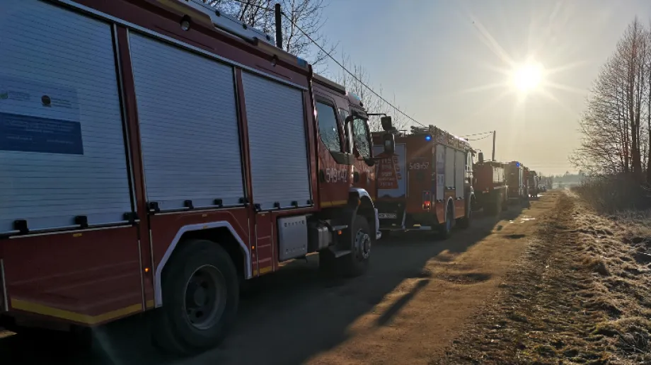Fot. Ochotnicza Straż Pożarna w Broku / Facebook
