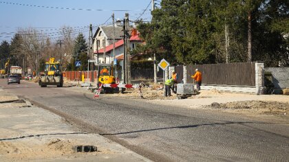 Ostrów Mazowiecka - W ostatnim czasie w Ostrowi Mazowieckiej trwają prace remont