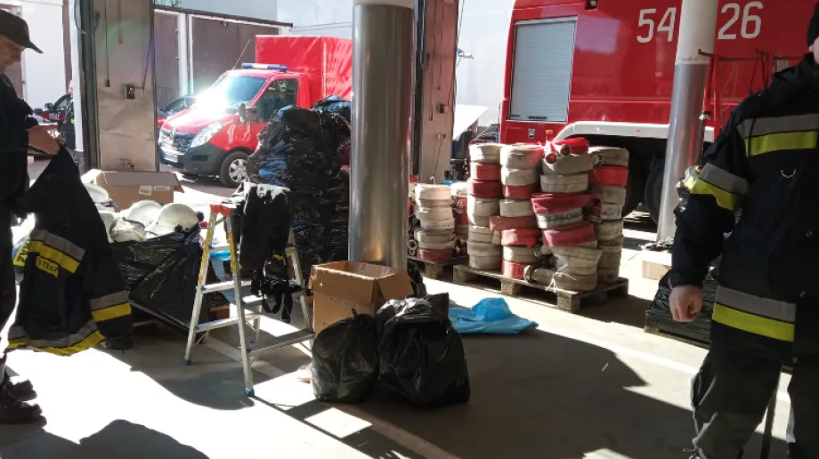 Fot. Komenda Powiatowa Państwowej Straży Pożarnej w Ostrowi Mazowieckiej / Facebook