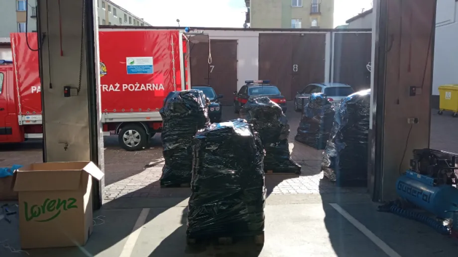 Fot. Komenda Powiatowa Państwowej Straży Pożarnej w Ostrowi Mazowieckiej / Facebook