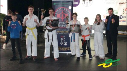 Ostrów Mazowiecka - Nasi zawodnicy z Ostrowskiego Klubu Karate Kyokushinkai mają