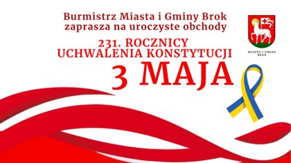 Ostrów Mazowiecka - Uroczyste obchody Święta Konstytucji 3 Maja rozpoczną mszą ś