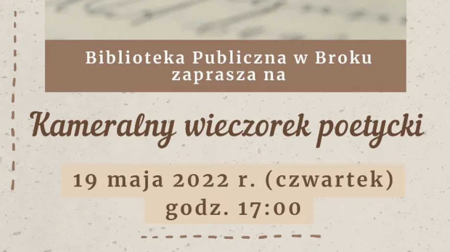 Fot. Biblioteka Publiczna w Broku / Facebook
