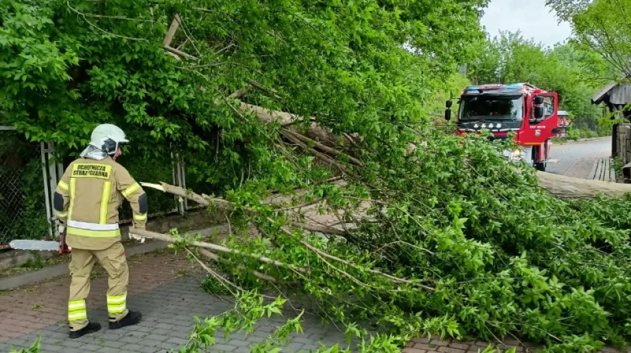 Fot. Ochotnicza Straż Pożarna w Broku / Facebook