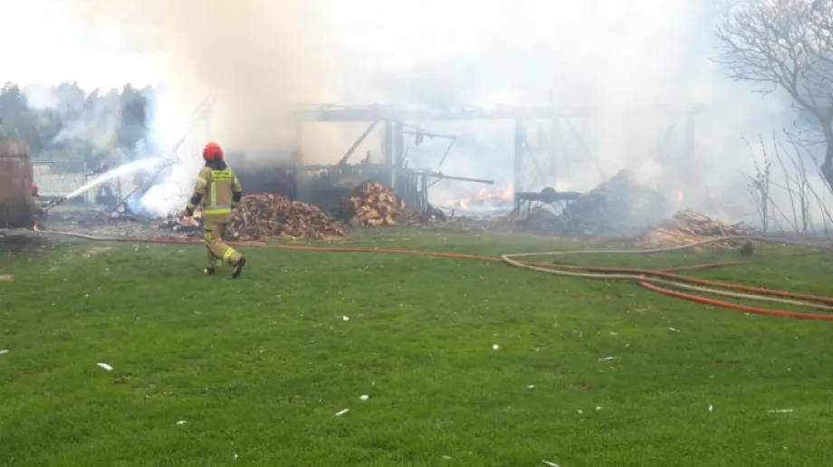 Fot. Ochotnicza Straż Pożarna w Broku / Facebook
