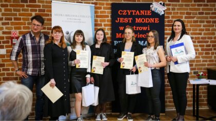 Ostrów Mazowiecka - W Miejskiej Bibliotece Publicznej rozdano nagrody laureatom 
