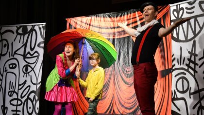 Ostrów Mazowiecka - Widownię Sali widowiskowej w Broku zapełniły przedszkolaki o