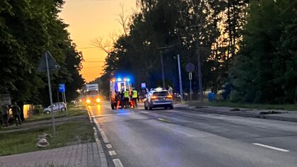 Ostrów Mazowiecka - W Małkini Górnej doszło do zdarzenia drogowego z udziałem ro