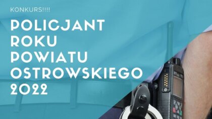 Ostrów Mazowiecka - Zbigniew Chrupek Starosta Ostrowski poinformował, że w pierw