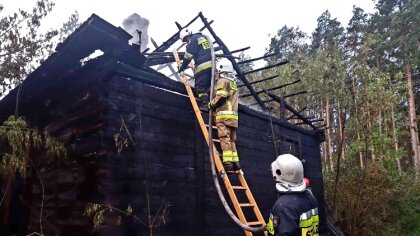Ostrów Mazowiecka - Ochotnicza Straż Pożarna w Prostyni została zadysponowana do