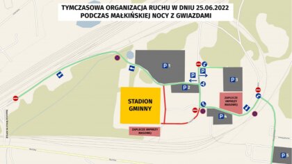 Ostrów Mazowiecka - W związku z organizacją imprezy plenerowej na stadionie gmin
