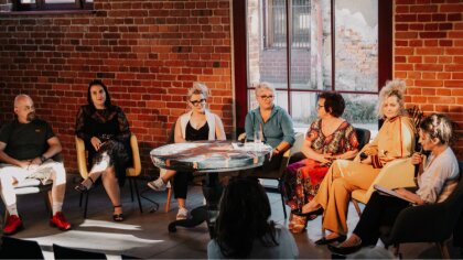 Ostrów Mazowiecka - W Galerii Sztuki Jatki odbył się wernisaż wystawy, podczas k