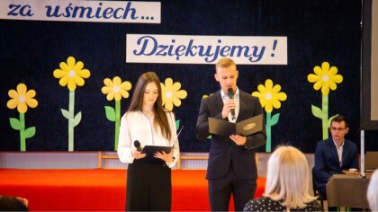 Ostrów Mazowiecka - Uczniowie Liceum Ogólnokształcącego im. Mikołaja Kopernika w