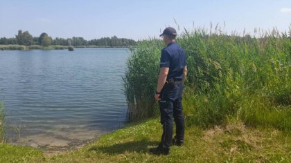 Ostrów Mazowiecka - W związku z wysokimi temperaturami każdy szuka miejsca, gdzi