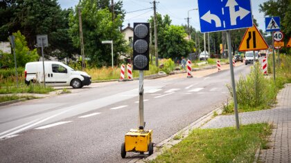 Ostrów Mazowiecka - Prace remontowe na ulicy Małkińskiej nadal się nie zakończył