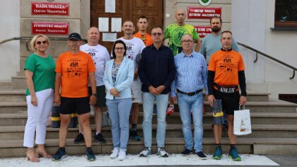 Ostrów Mazowiecka - Uczestnicy biegu to ludzie po przejściach, którzy chcą udowo