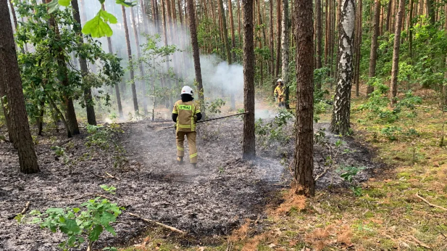 Fot. Patryk Dąbrowski, OSP Raszyn