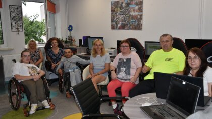 Ostrów Mazowiecka - Uczestnicy Środowiskowego Domu Samopomocy w Ostrowi Mazowiec