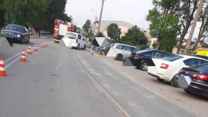 Ostrów Mazowiecka - Na terenie miejscowości Wąsewo doszło do zdarzenia drogowego