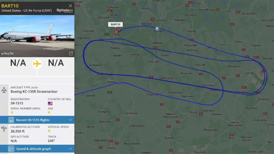 Fot. flightradar24.com