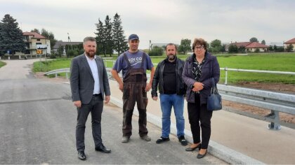 Ostrów Mazowiecka - Przedstawiciele Urzędu Gminy Andrzejewo dokonała odbioru tec