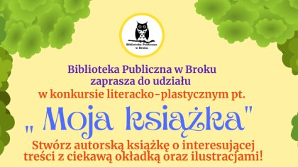 Ostrów Mazowiecka - Biblioteka Publiczna w Broku organizuje konkurs literacko-pl