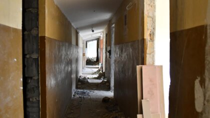 Ostrów Mazowiecka - Trwa remont w budynku Biblioteki Publicznej w Broku. Inwesty