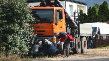 Ostrów Mazowiecka - W miejscowości Nowe Lubiejewo doszło do zdarzenia drogowego,