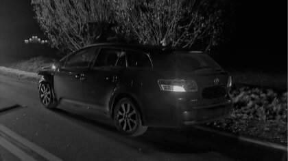 Ostrów Mazowiecka - Mieszkaniec woj. mazowieckiego na prostym odcinku drogi poza